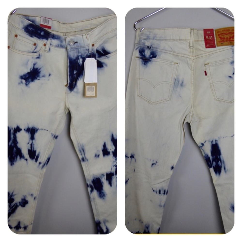 Levi’s Levi Strauss Tie Dye 541 Athletic Fit Jeans